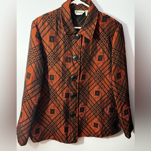 joanna Jackets & Blazers - Vintage Joanne XL fall overshirt, t’is the season for this unique top!